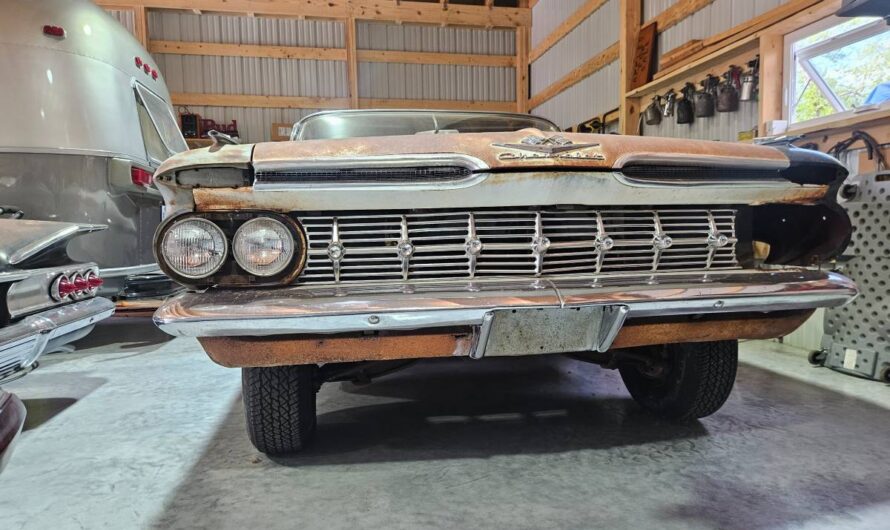 Work-in-Progress: 1959 Chevrolet Impala with Original 348 Engine Ready to Roar