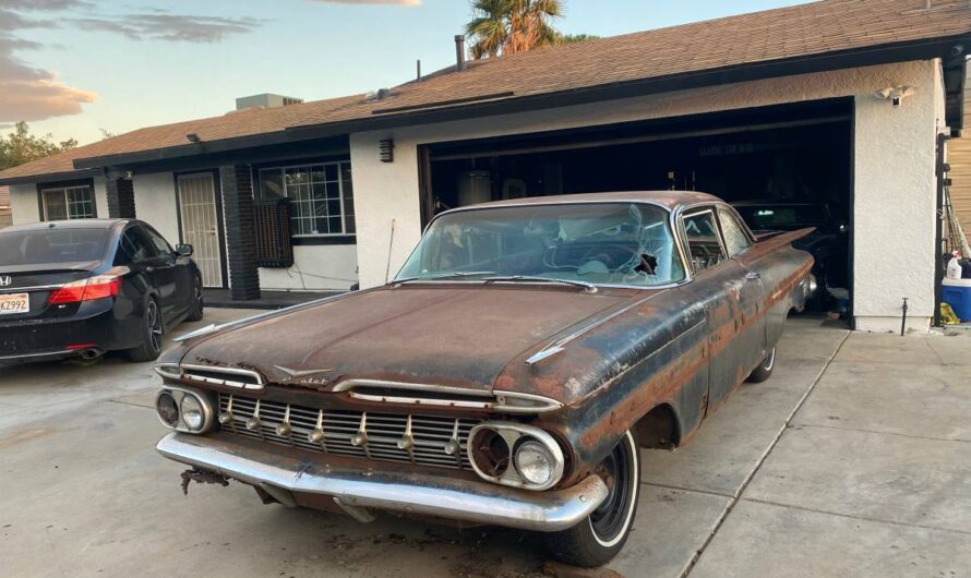 1959 Chevrolet Impala Outlasts Zombie Onslaught, Aiming for a Full Restoration