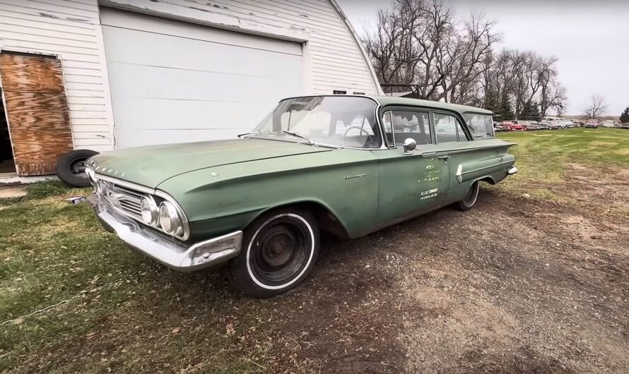 Rediscovered: 1960 Chevrolet Biscayne Wagon Emerges as a Unique Ex-Government Find