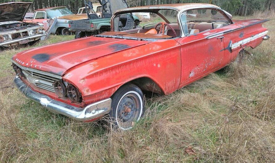 1960 Chevrolet Impala and Its Bel Air Sibling Deteriorating in a Yard, Seeking Your Assistance