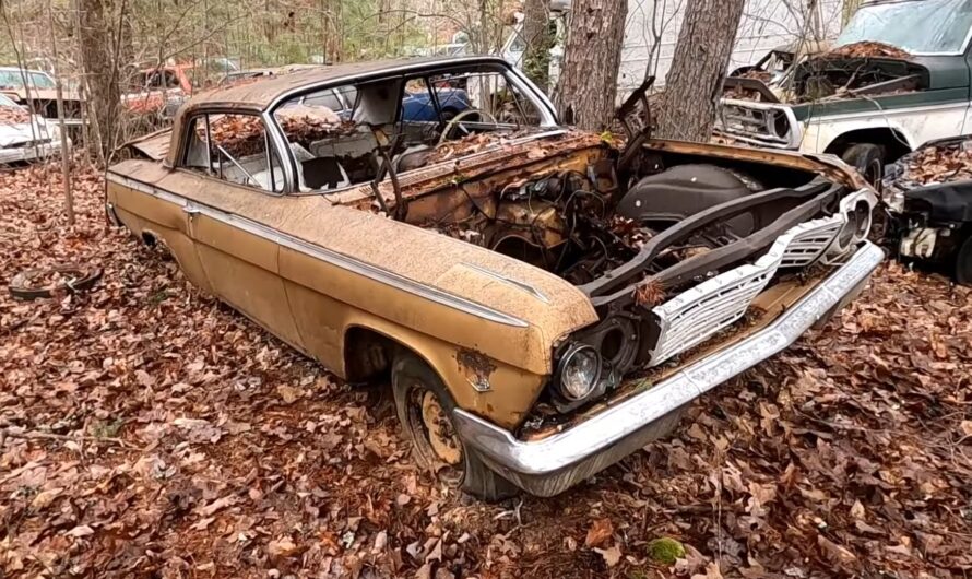 1962 Chevrolet Impala SS Found in the Woods Is a Rare Golden Anniversary Gem, Needs Help