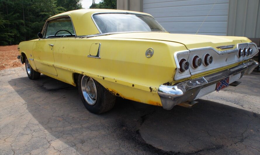 1963 Chevy Impala SS Last on the Road 18 Years Ago Begs for Total Restoration