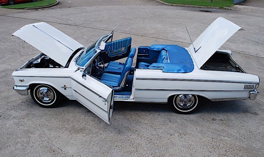 1963 Ford Galaxie “X-Men Blue” Prototype Is an R-Code Beast That Fails to Impress