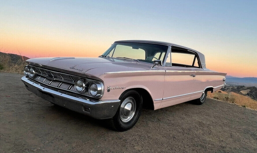 Surprisingly, The Rare 1963 Mercury Monterey Survived With Its Impressive Features And Luxurious Pink Color That Does Not Become Outdated Over Time