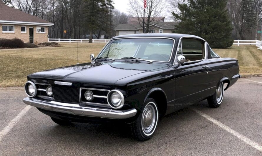 The 1964 Plymouth Barracuda: A Trailblazing Classic That Rewrote Automotive History