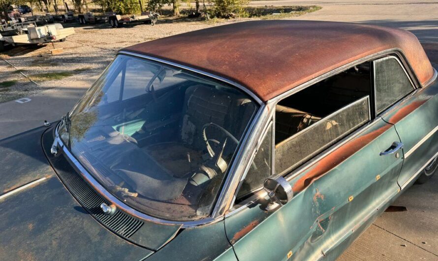 1964 Chevrolet Impala Resurfaces After 5 Decades in a California Wrecking Yard