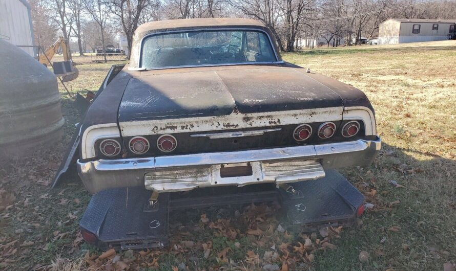 Rescued from a Shed: Enigmatic 1964 Chevrolet Impala SS Seeks Restoration Assistance