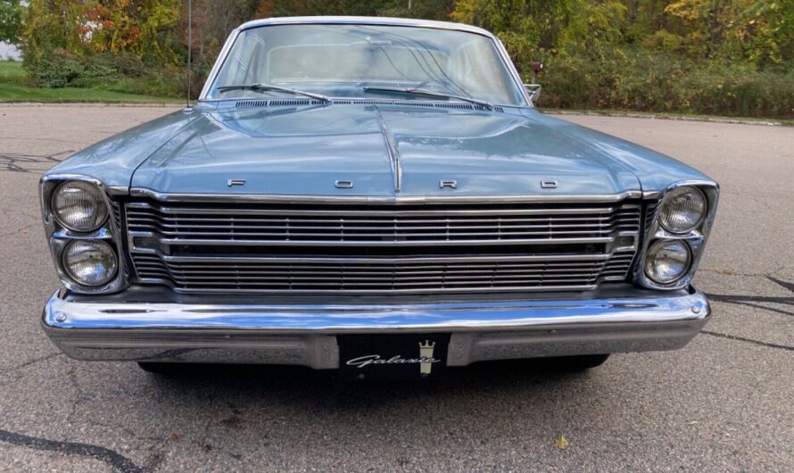 Rescued in the ’90s by a Ford Dealer, 1966 Ford Galaxie 500 Reveals Surprisingly Low Mileage