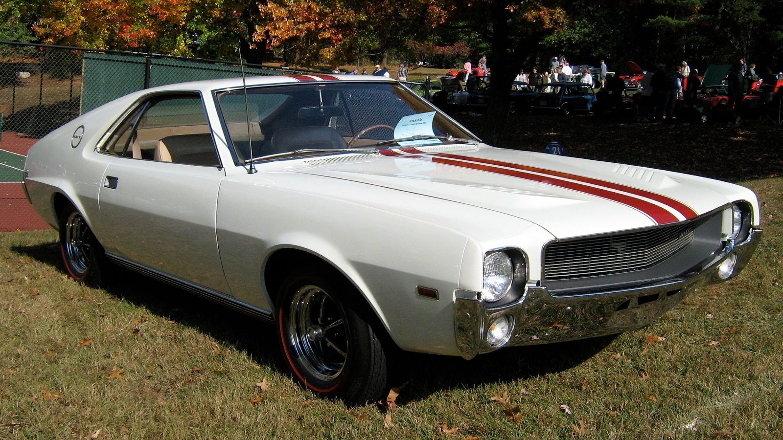 A parked 1968 AMC AMX