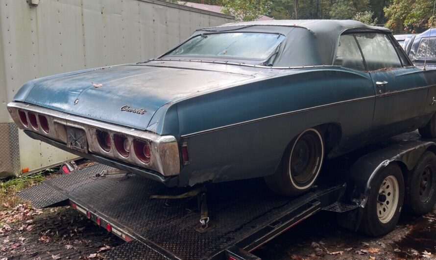 1968 Chevrolet Impala Barn Find Seeks Redemption with Encouraging News Under the Hood