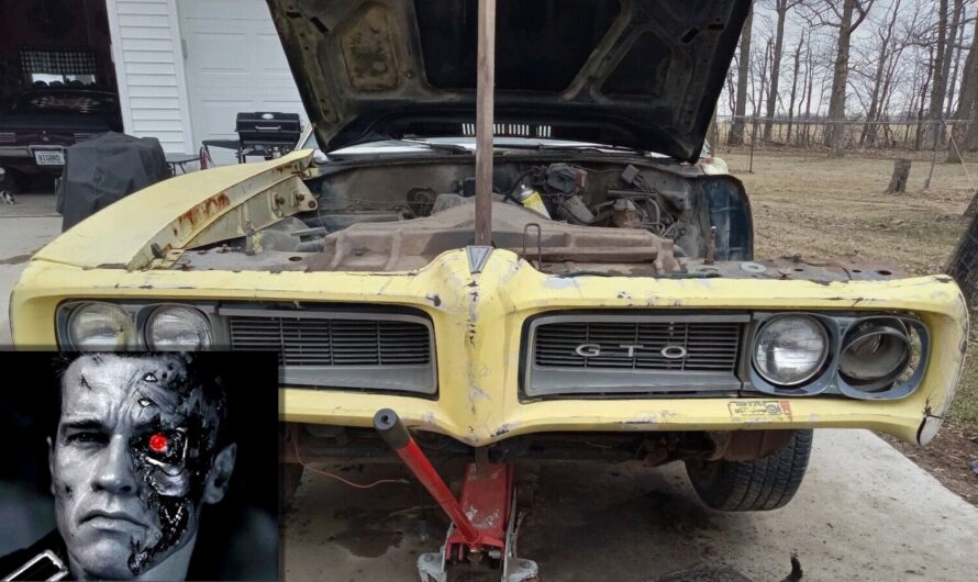 1968 Pontiac GTO Looks Like Terminator Begs for Full Restoration