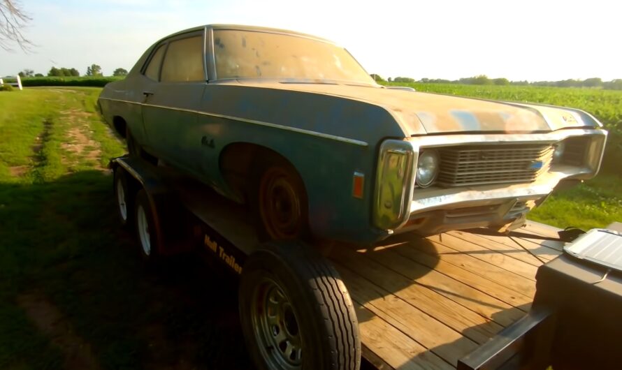 What’S Hiding Under The Hood Of The 1969 Chevrolet Bel Air Barn, Will It Get A Second Chance?