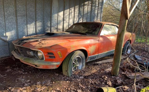 1970 Ford Mustang Mach 1 Unloved and Neglected, a Regrettable Decades-Long Existence