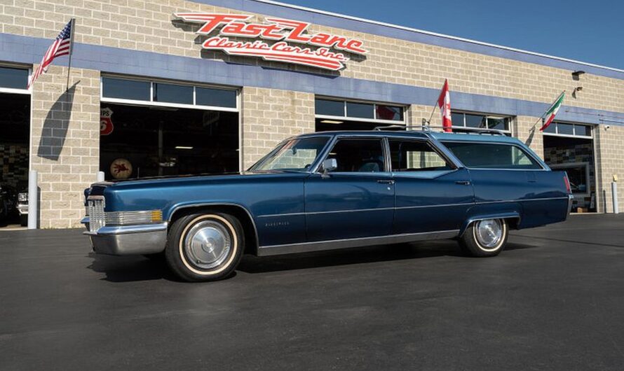 The 1970 Cadillac Fleetwood Wagon Is A Rare Bird That Is Especially Impressive From The First Time