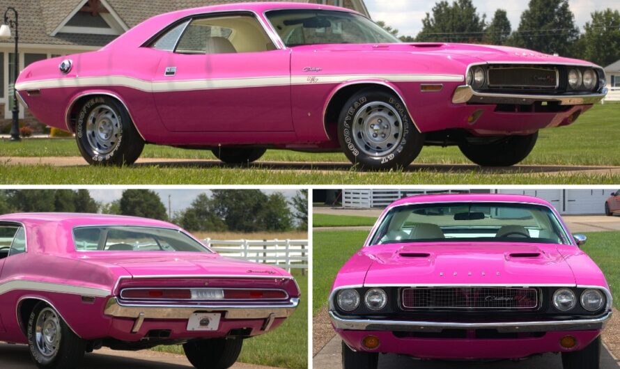 1970 Dodge Challenger R/T in Panther Pink Is a Hi-Impact Big-Block Mystery