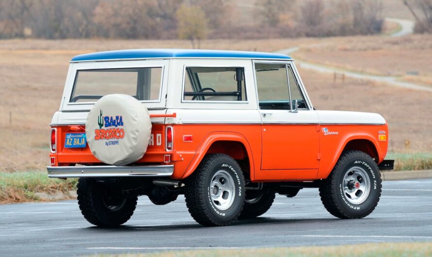 10 Forgotten Features of the Ford Baja Bronco, Features That No One Notices