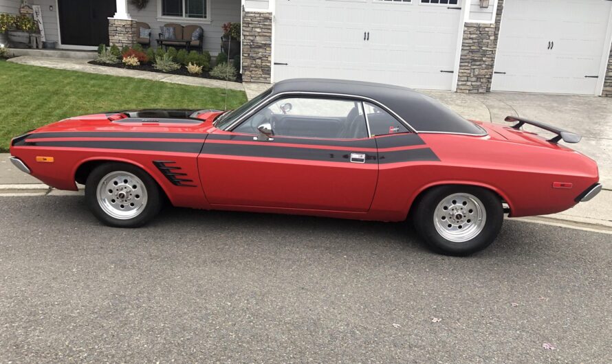 1973 Dodge Challenger: Unleashing Power with a 440 Engine and 4-Speed Thrills