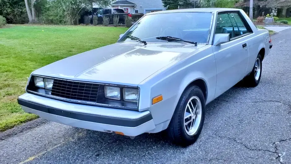 Silver 1983 Dodge Challenger