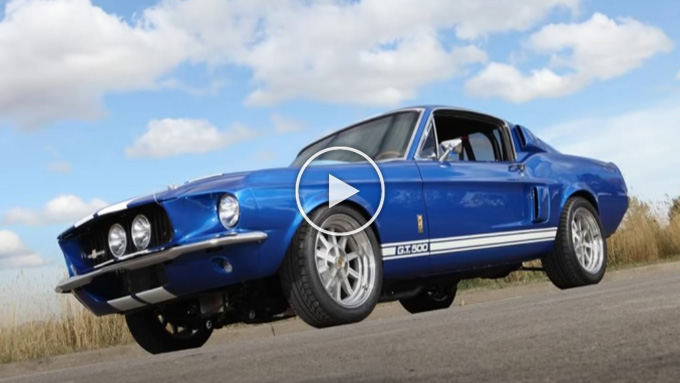 The Incredible Transformation of a 1967 Ford Mustang GT500 from Scrap!