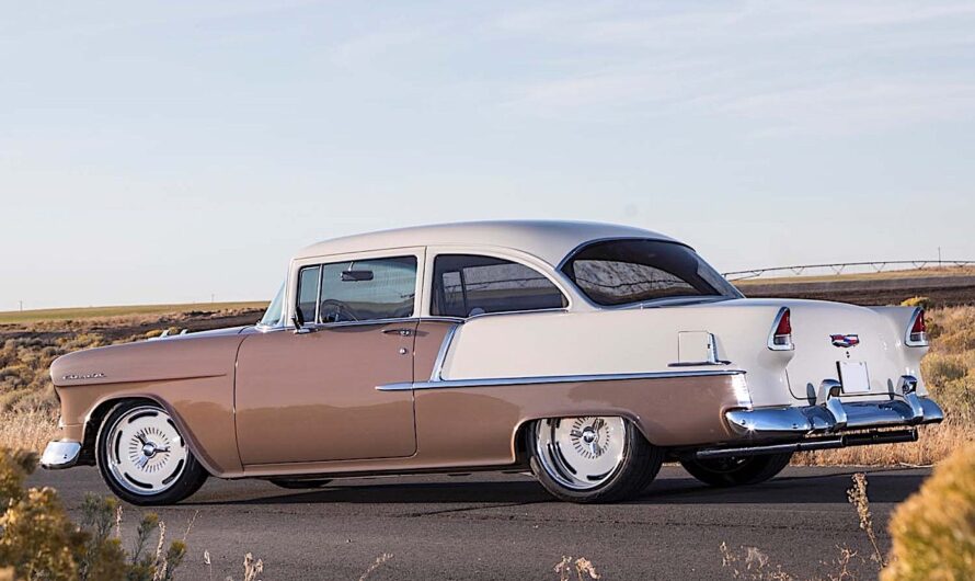 567-HP 1955 Chevrolet 210 Once Wowed SEMA, Now Time to Leave Your Neighbors Speechless