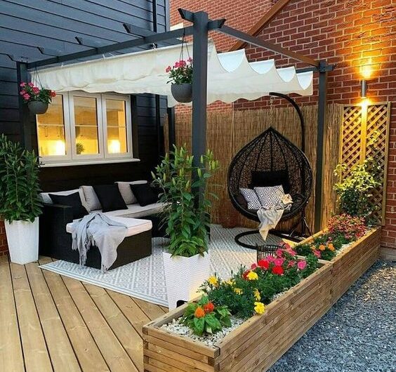 35 Cozy outdoor lıvıng space ıdeas to create a relaxıng getaway