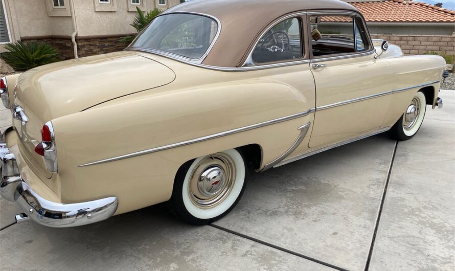 Unveiling the 1953 Chevrolet 210, a Classic Icon of Automotive Excellence