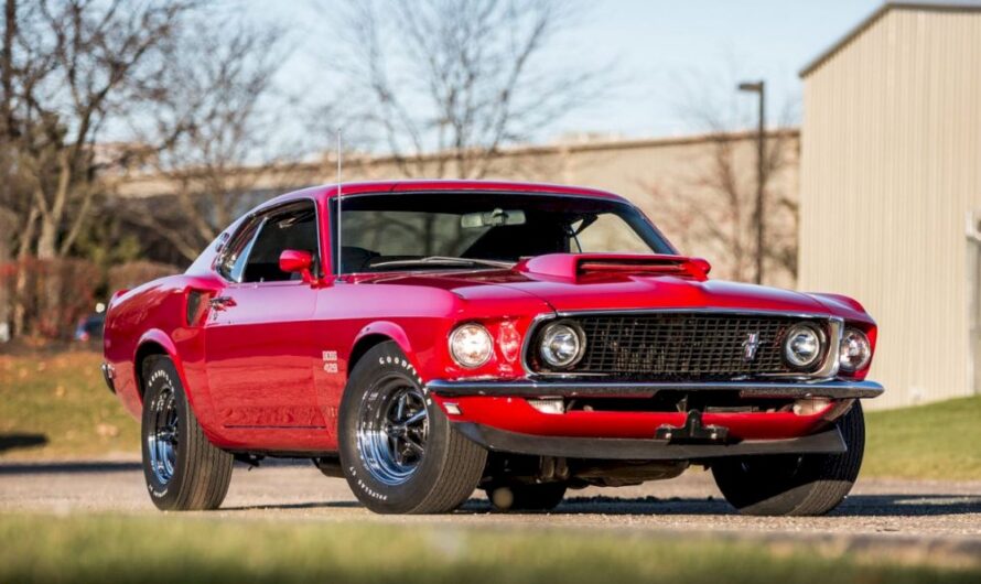 Dominating the Road with the 1969 Ford Mustang Boss 429’s Semi-Hemi V8 Engine