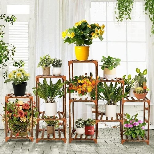 25 Indoor PƖɑnt Stands Ideas for Showcasıng MultıpƖe Plants