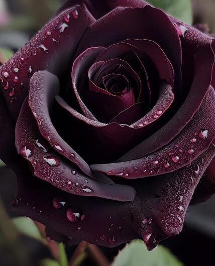 The Mysterious Beauty of Purple Roses