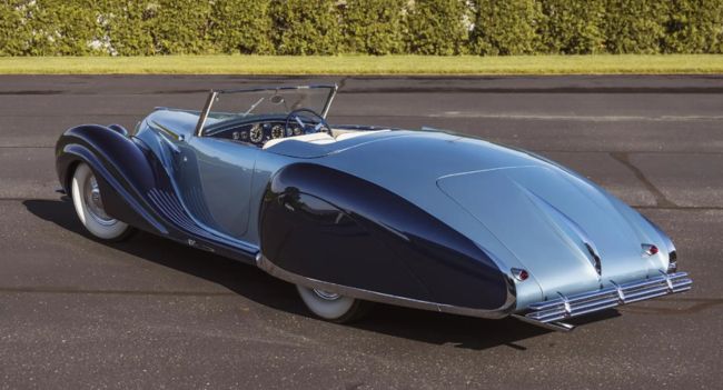 Unveiling the 1947 Talbot-Lago T26 Record Cabriolet’s Automotive Masterpiece