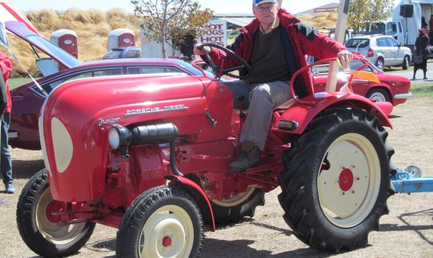 Discovering the Timeless Charm of the 1962 Porsche Diesel Junior 109 Tractor