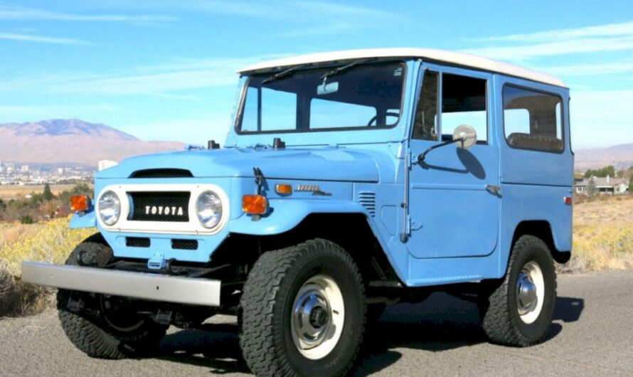 Toyota Land Cruiser 1972 – The king of shaping from Japan