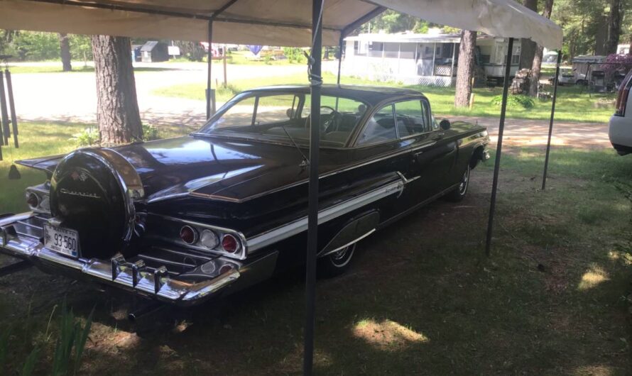 The Original 1960 Chevrolet Impala, Stored For More Than 30 Years, Fascinates Viewers With Its Unchanged Beauty.