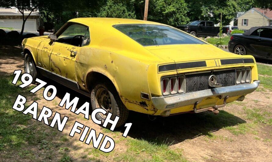 All-Original 1970 Ford Mustang Mach 1 Recovered After 44 Years, Restoration Needed ASAP