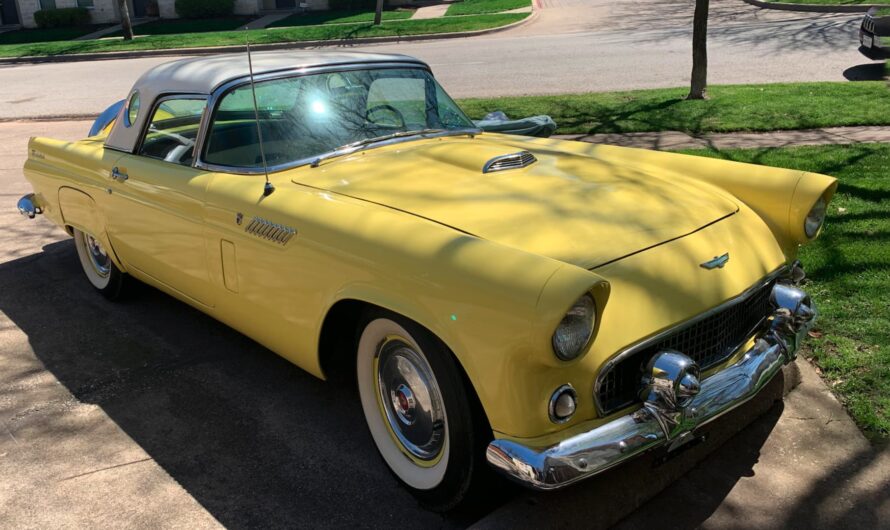 The American Classic 1956 Ford Thunderbird Is About To Release Surprises That You Will Be Extremely Excited About