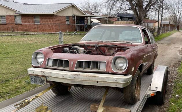 This 1978 Pontiac Astre is the little-known cousin of the Chevrolet Vega and is offered on craigslist as a surprisingly well-shaped barn