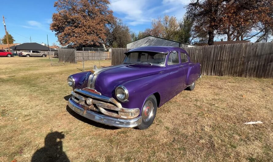 Barn-Found 1953 Pontiac Chieftain Goes Plum Crazy Purple, It’s Ready for a New Life