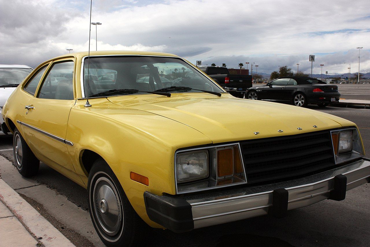 1979 Ford Pinto yellow 