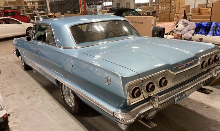 Unearthed Under a Cover: Pristine 1963 Impala SS, Completely Original, Unrestored, and Untouched