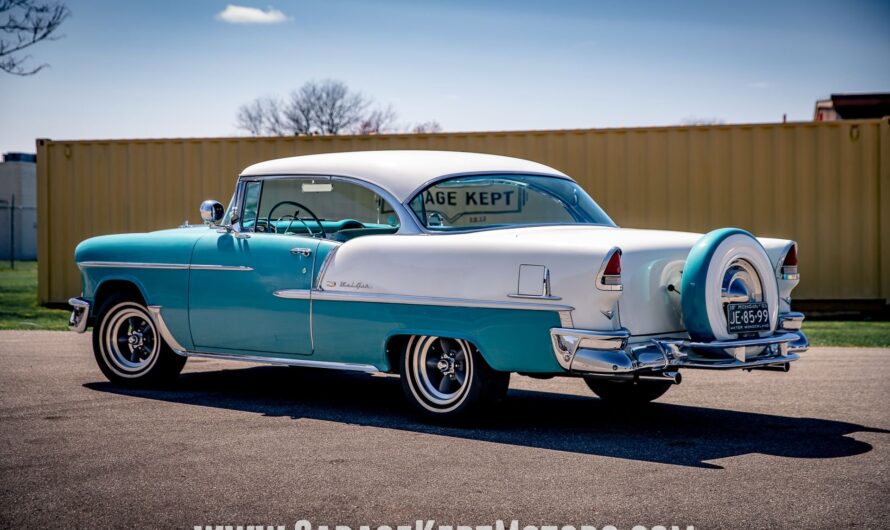 Fuel-Injected 1955 Chevy Bel Air Tri-Five Is a 350ci Holley Sniper EFI V8 Dream