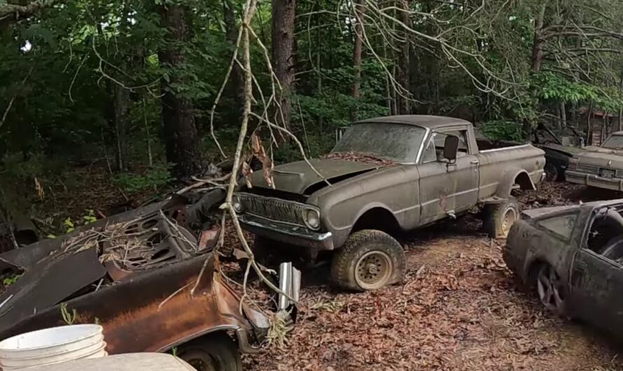 Goofy ’64 Ford Ranchero 4X4 With Chevy Small-Block V8 Engine Won’T Die, Roars Back To Glory After 30 Years