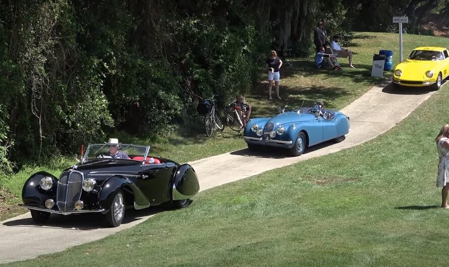 Here’s $1 Billion Worth of Cars Rolling at Amelia Concours d’Elegance