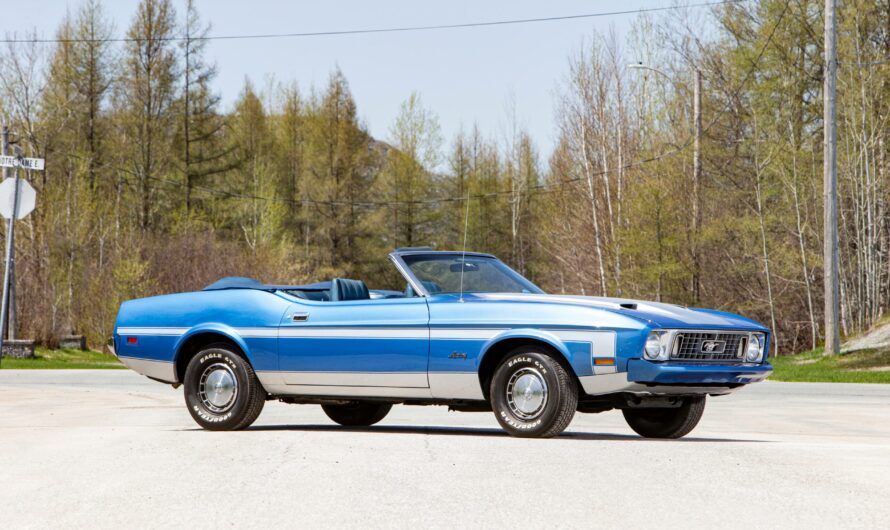 The 1973 Ford Mustang Convertible: Unveiling a Timeless Icon of Automotive History