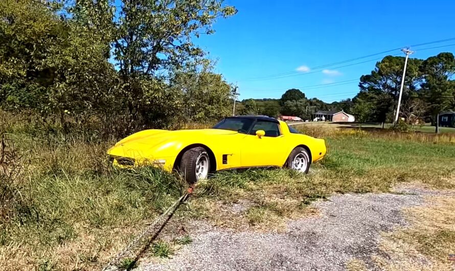 Lawn-Dwelling 1980 Chevy Corvette Gets Up and Running Fast for Burnout Battle