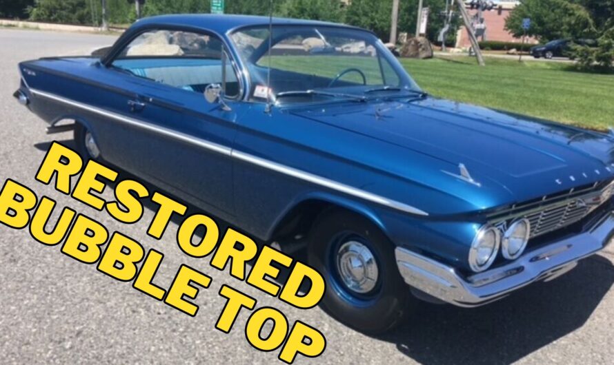 Lucky Bubble Top – 1961 Bel Air Spent Years in a Garage, Now a Perfect 10