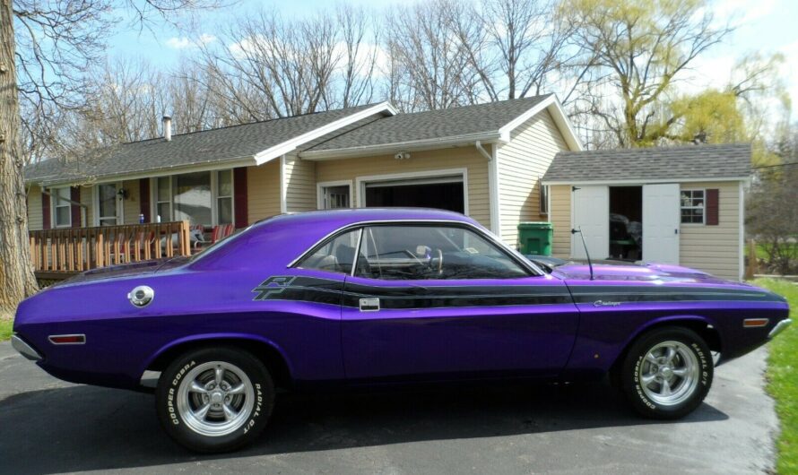 Mesmerizing 1970 Dodge Challenger Is A Plum Crazy Monster Flexes Big-Block For Days