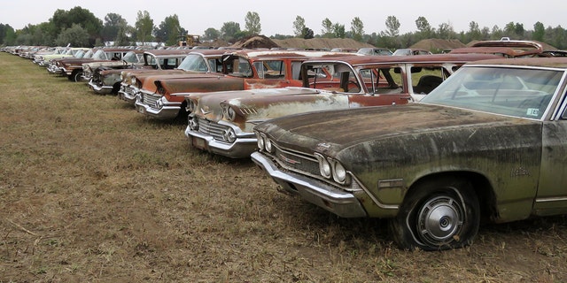 Amazed To Discover More Than 300 Rare Classic American Cars Of A Man Parked In Colorado Are Warmly Sought After