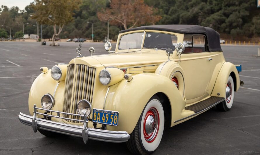 Museum-Worthy 1939 Packard Twelve Series 1707 Convertible Victoria Is Up for Grabs