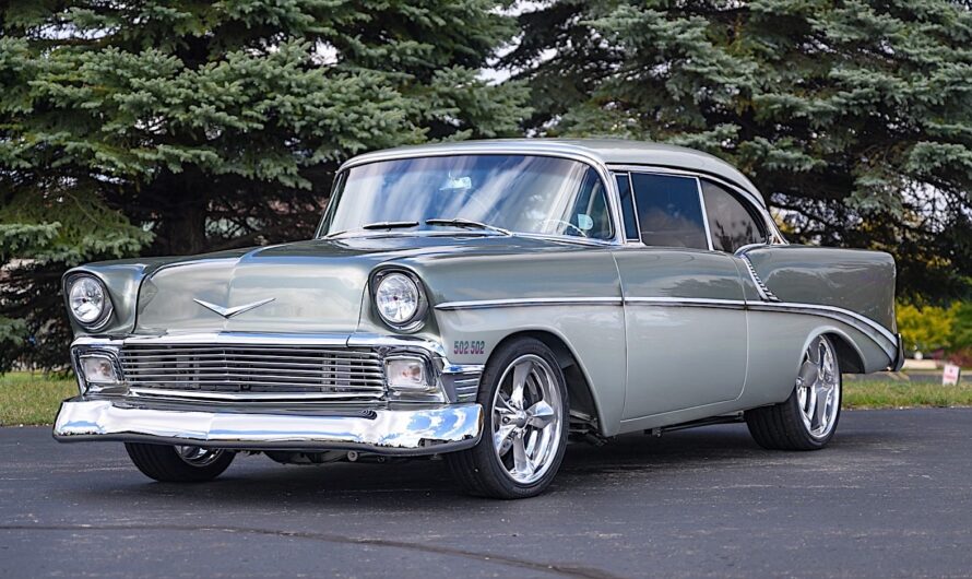 One-Mile 1956 Chevrolet Bel Air Hides Nods to a Cartoon Character and 1950’s Genius