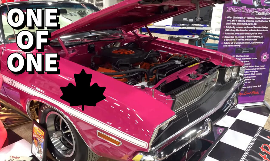 Panther Pink 1970 Dodge Challenger R/T Convertible Is a One-Off Canadian Gem